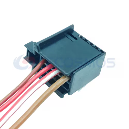 Auto Parts Automotive Waterproof Wire Harness Connector for VW AUDI 8-Pin Female 1Z0972724 - image 5